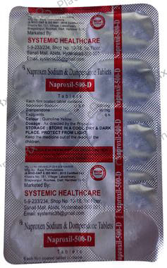 Naproxil 500 D Tablet