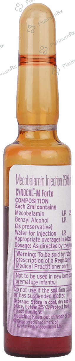 Cynocal M Forte 2500mcg Injection 2ml