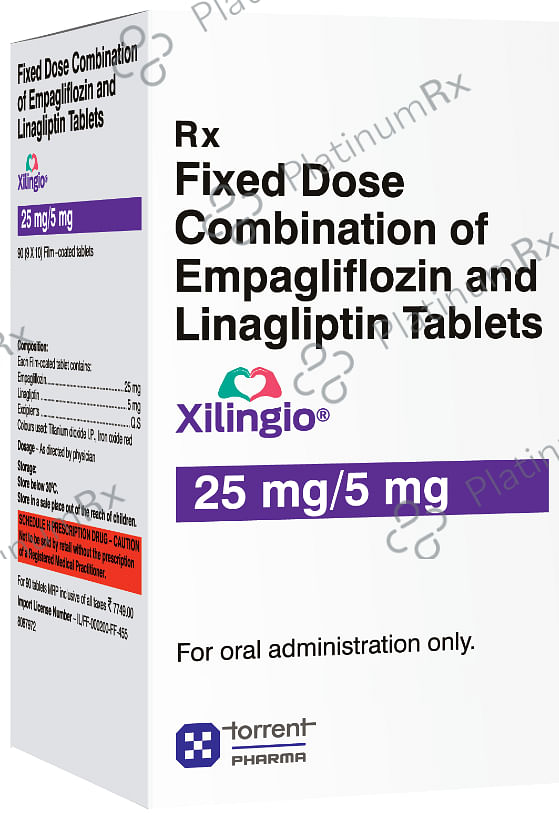 Xilingio 25/5mg Tablet 10s