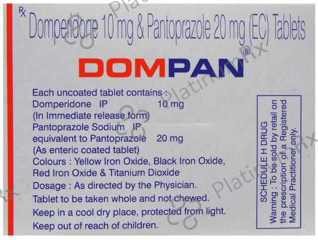 Dompan 10/20mg Tablet 10s (Caldern)