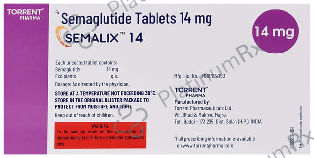 Semalix 14mg Tablet 10s