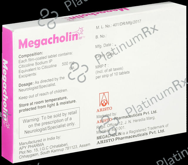 Megacholin RF 500mg Tablet 10s