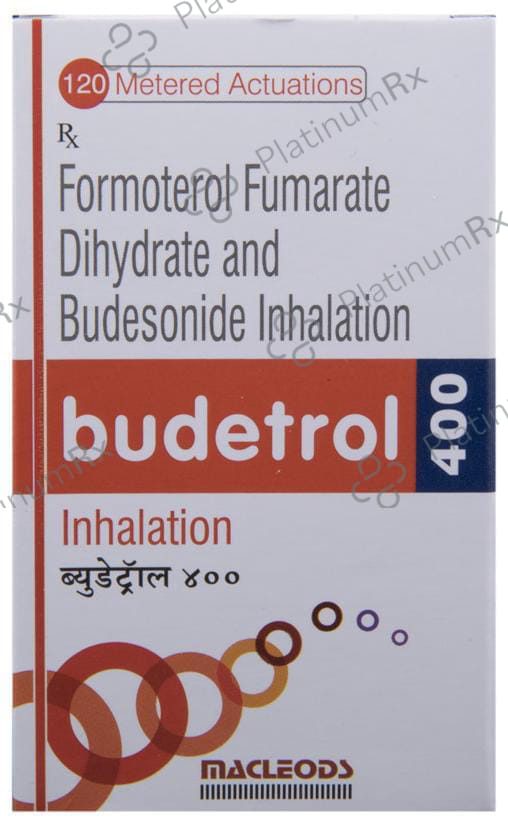 Budetrol 400/6mcg Inhaler 120MDI