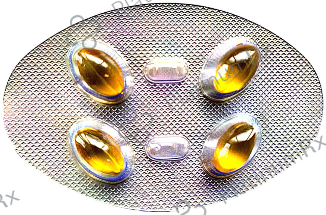 Calcrux D3 Softgel Capsule 60000IU Soft Gelatin Capsule 4s