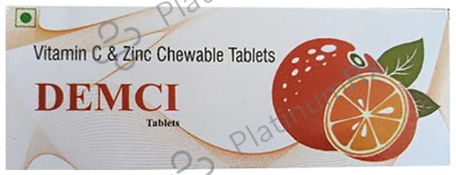 Demci Vitamin C & Zinc Chewable Tablet