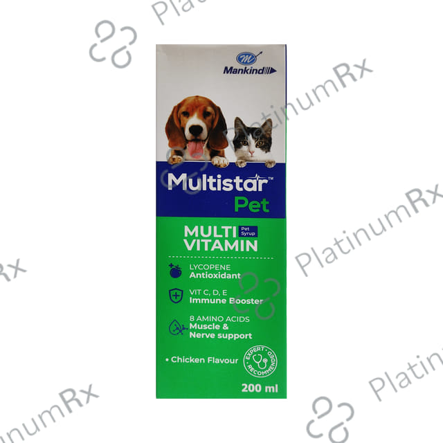 Multistar Pet Syrup Chicken Flavour