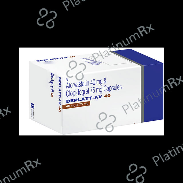 Deplatt AV 40/75mg Capsule 10s