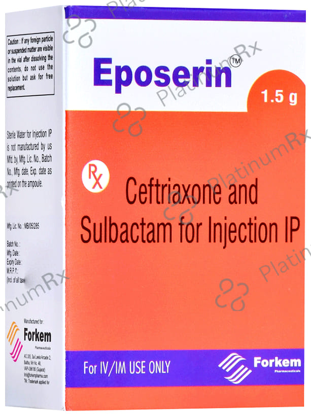 Eposerin 1000/500mg Injection 1s