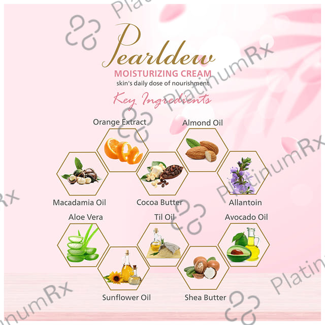 Pearldew Moisturizing Cream (50gm Each) 4 jar