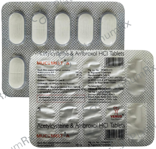 Mucomelt A Tablet