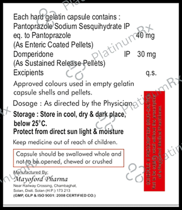 Pazo DSR Capsule 10s