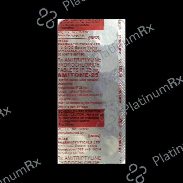Amitone 25mg Tablet 10s