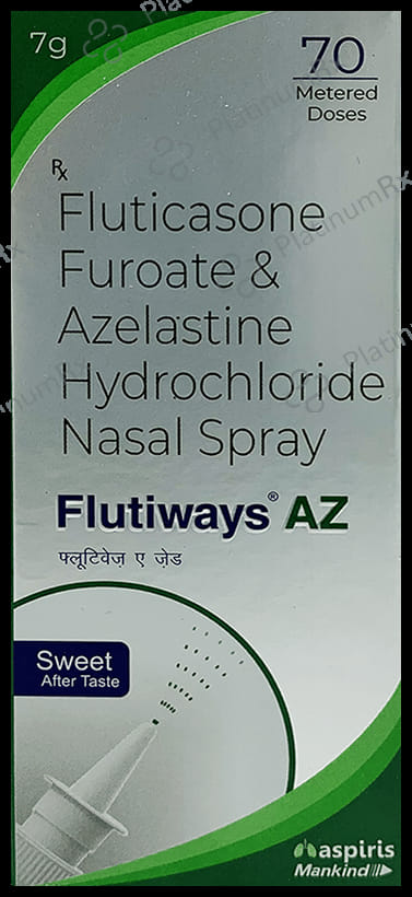 Flutiways AZ Nasal Spray 140/27.5mcg 70MDI