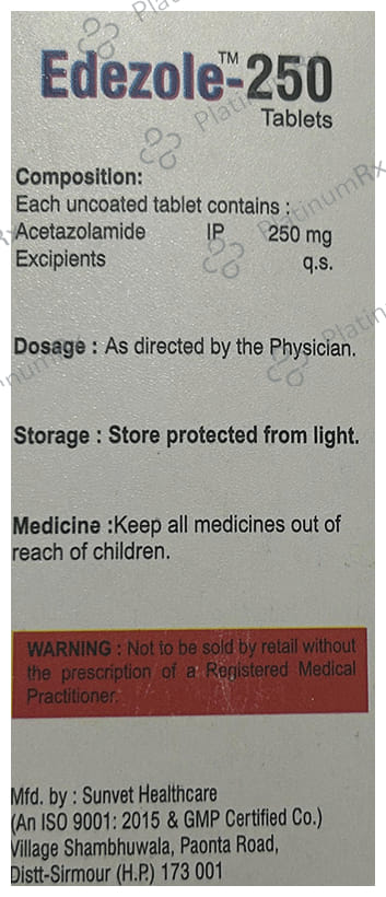 Edezole 250 Tablet