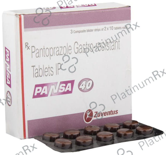 Pansa 40mg Tablet 10
