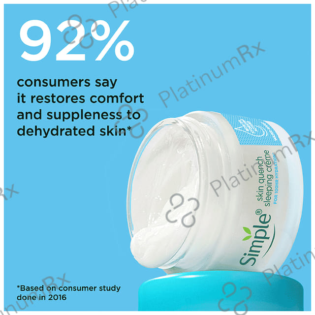 Simple Skin Quench Sleeping Creme