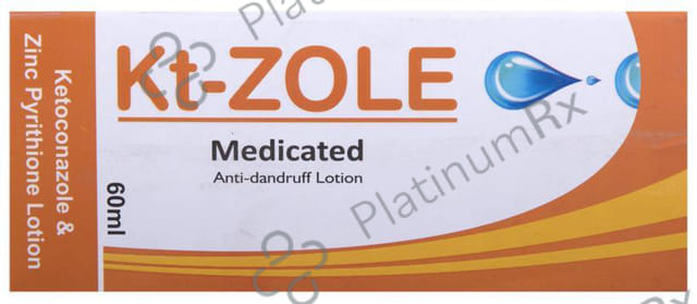 KT-Zole Medicated Anti Dandruff Lotion