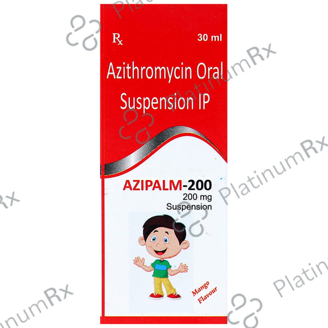 Azipalm 200mg Oral Suspension Mango 30ml