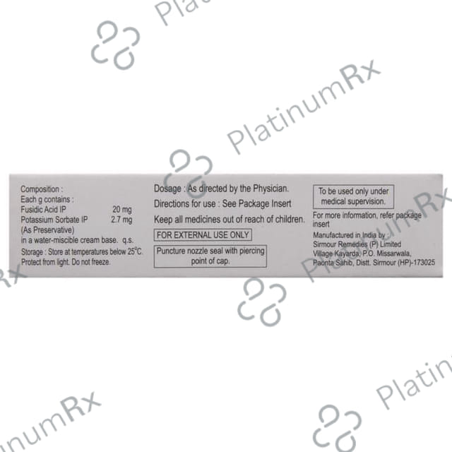 Bactafuz 2% Cream 5gm