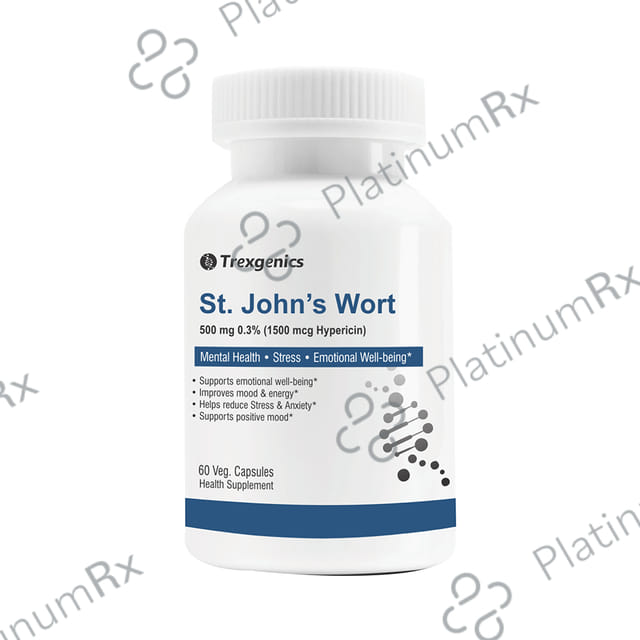 Trexgenics St. Johns Wort Veg Capsule