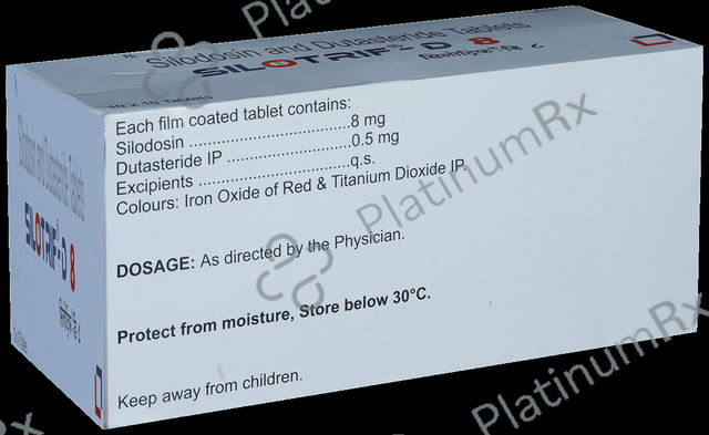Silotrif D 0.5/8mg Tablet 10s