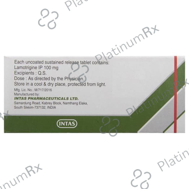 Lamez OD 100mg Tablet SR 10s
