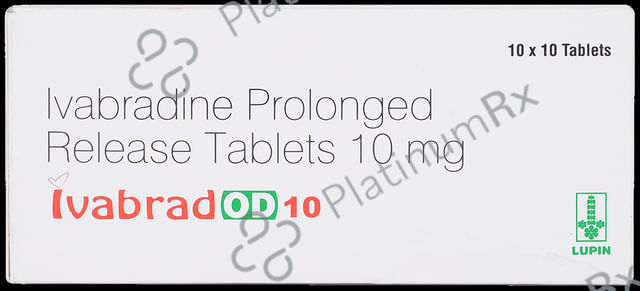 Ivabrad OD 10mg Tablet PR 10s