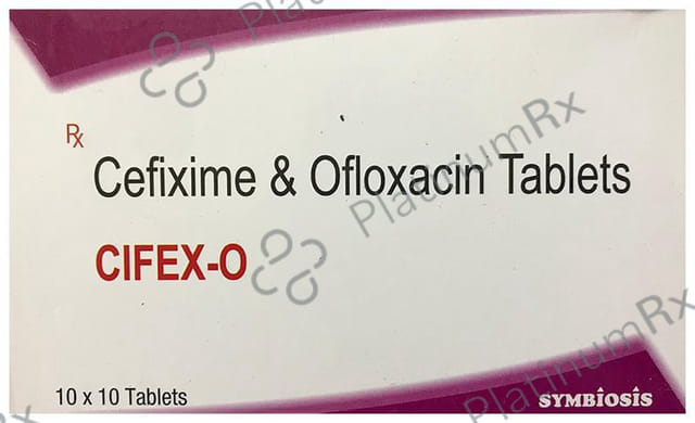 Cifex O 200/200mg Tablet 10s