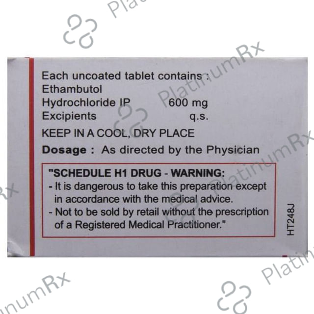 Mycobutol 600 Tablet