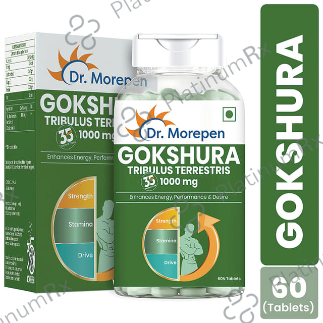 Dr. Morepen Gokshura 1000mg Tablet