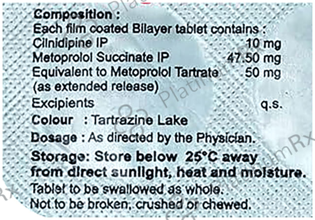Cilniright M 10mg/50mg Tablet