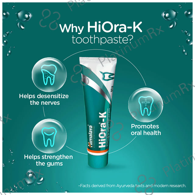 Himalaya Hiora K Toothpaste 50 gm