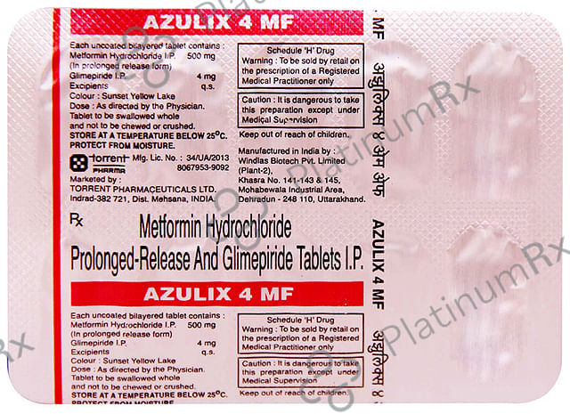 Azulix 4 MF Tablet PR 10 tablets