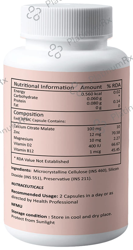 Nutrilitius Healthy Bones Capsule