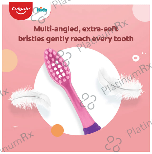 Colgate Kids Extra Soft Barbie Toothbrush 3 Toothbrushes