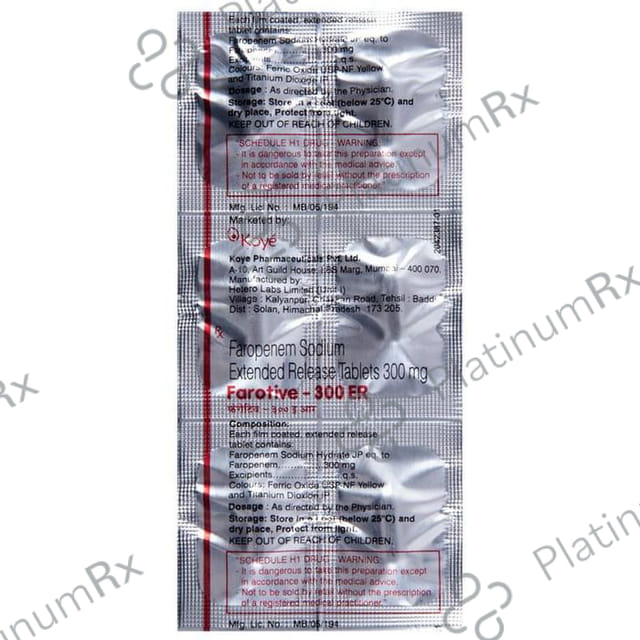 Farotive ER 300mg Tablet 6s