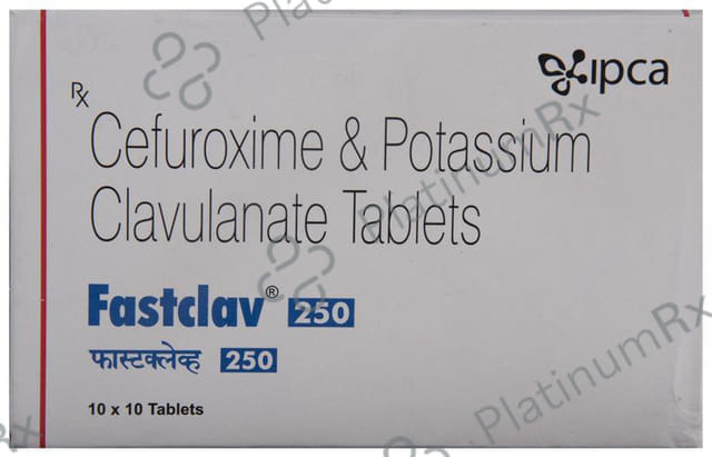Fastclav 250mg Tablet 10s
