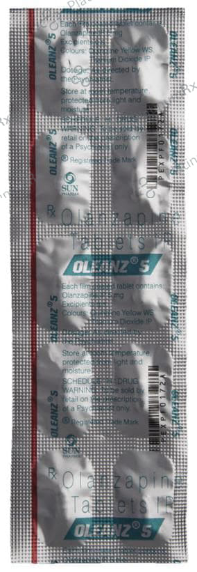 Oleanz 5mg Tablet 10s