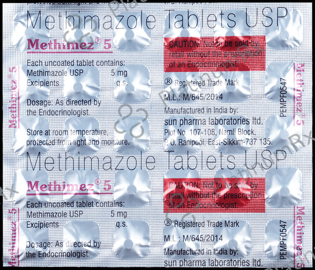 Methimez 5mg Tablet 30s