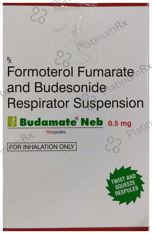 Budamate Neb 0.5mg Respules 2ml 5 Respules