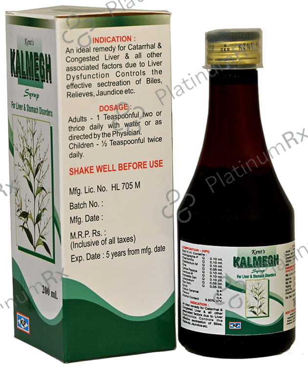 Kent's Kalmegh Syrup 200 ml