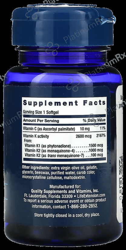 Life Extension Super K Softgels