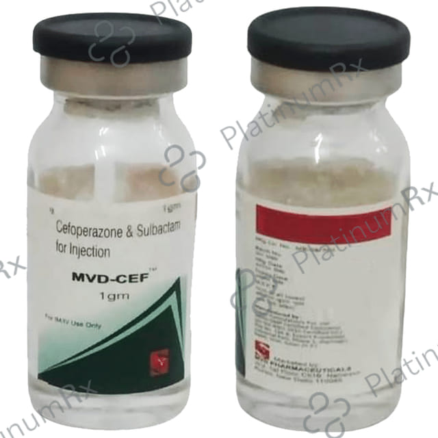 Mvd Cef 500mg/500mg Injection
