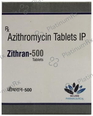Zithran 500 Tablet