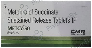 Metcy 50 Tablet SR 15 Tablet SR