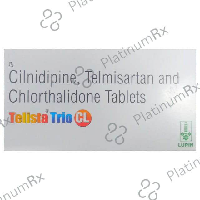 Telista Trio CL 12.5/10/40mg Tablet 15s