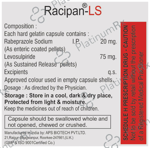 Racipan LS Capsule SR 10s