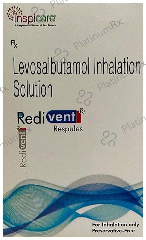 Redivent 1.25mg Respules 1X2.5ml