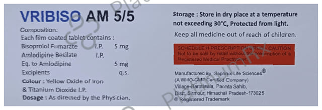 Vribiso AM 5/5 Tablet