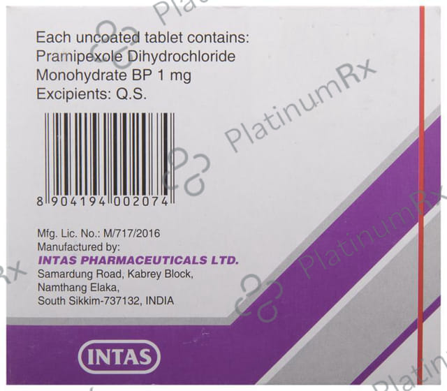 Pramirol 1mg Tablet 10s